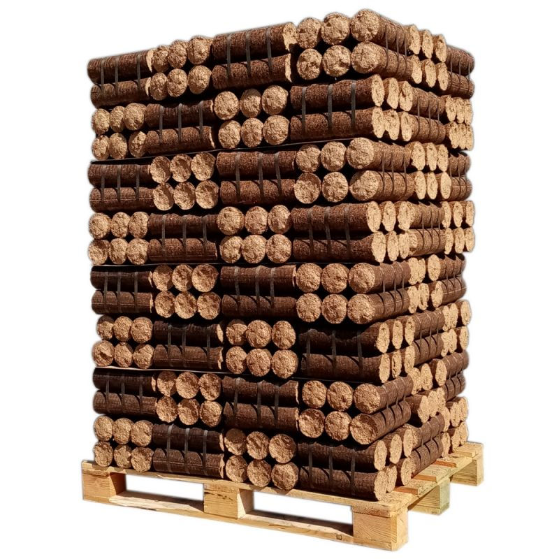 Palette de Bois Densifié – Feuillus + Résineux